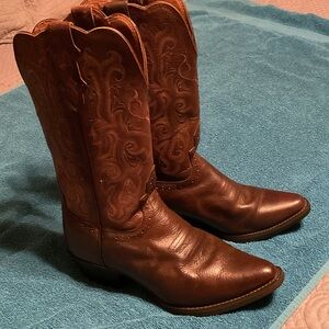 Justin Women’s Brown Western Leather Boots
